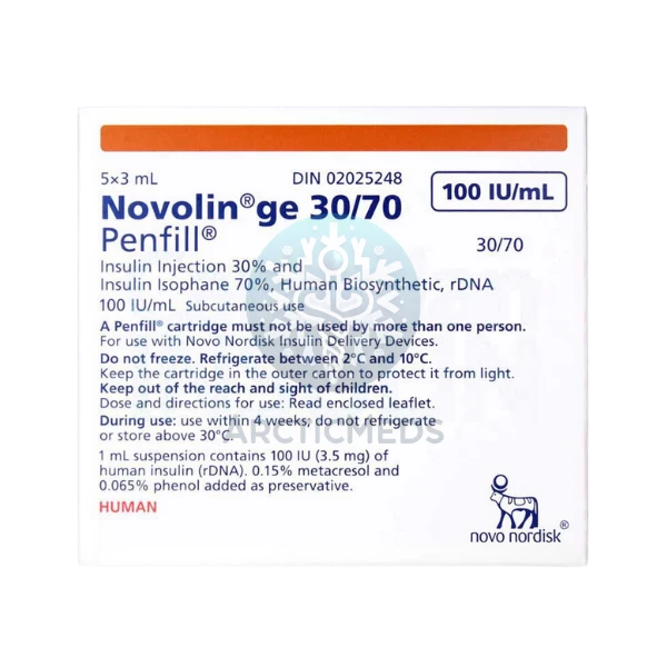 Novolin GE NPH Penfill Cartridge